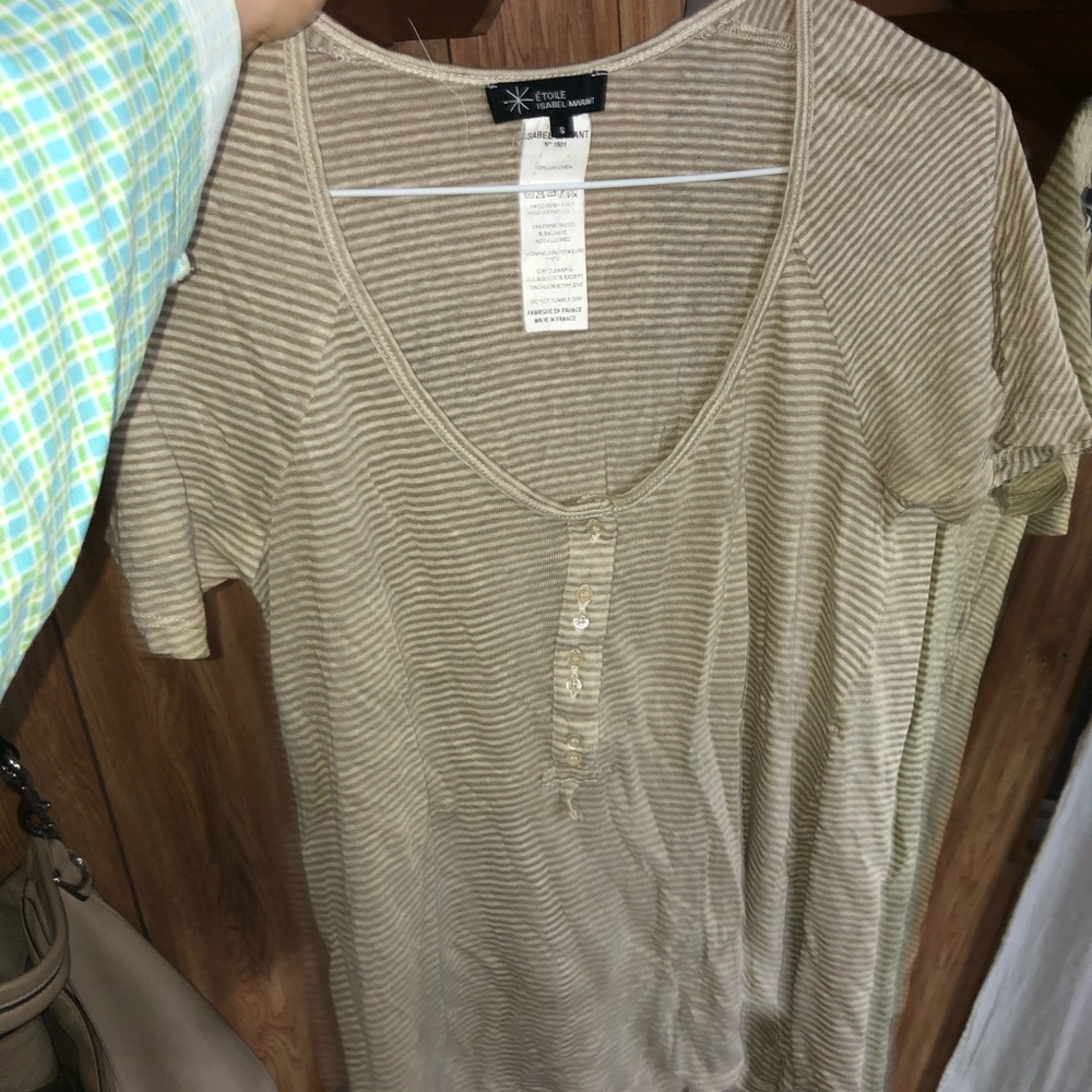 Small Isabel marant t shirt mildy distressed